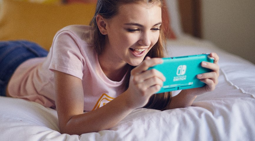 Entspannt spielen auf der Switch Lite