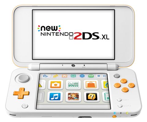 New Nintendo 2DS XL (Weiß/Orange)