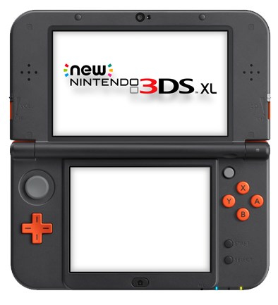 New Nintendo 3DS XL (Orange/Schwarz)