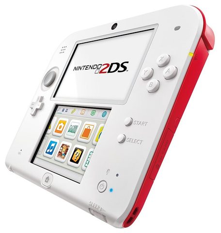 Nintendo 2DS (Rot/Weiß)