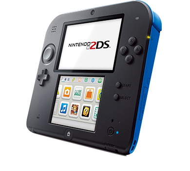 Nintendo 2DS (Schwarz/Blau)