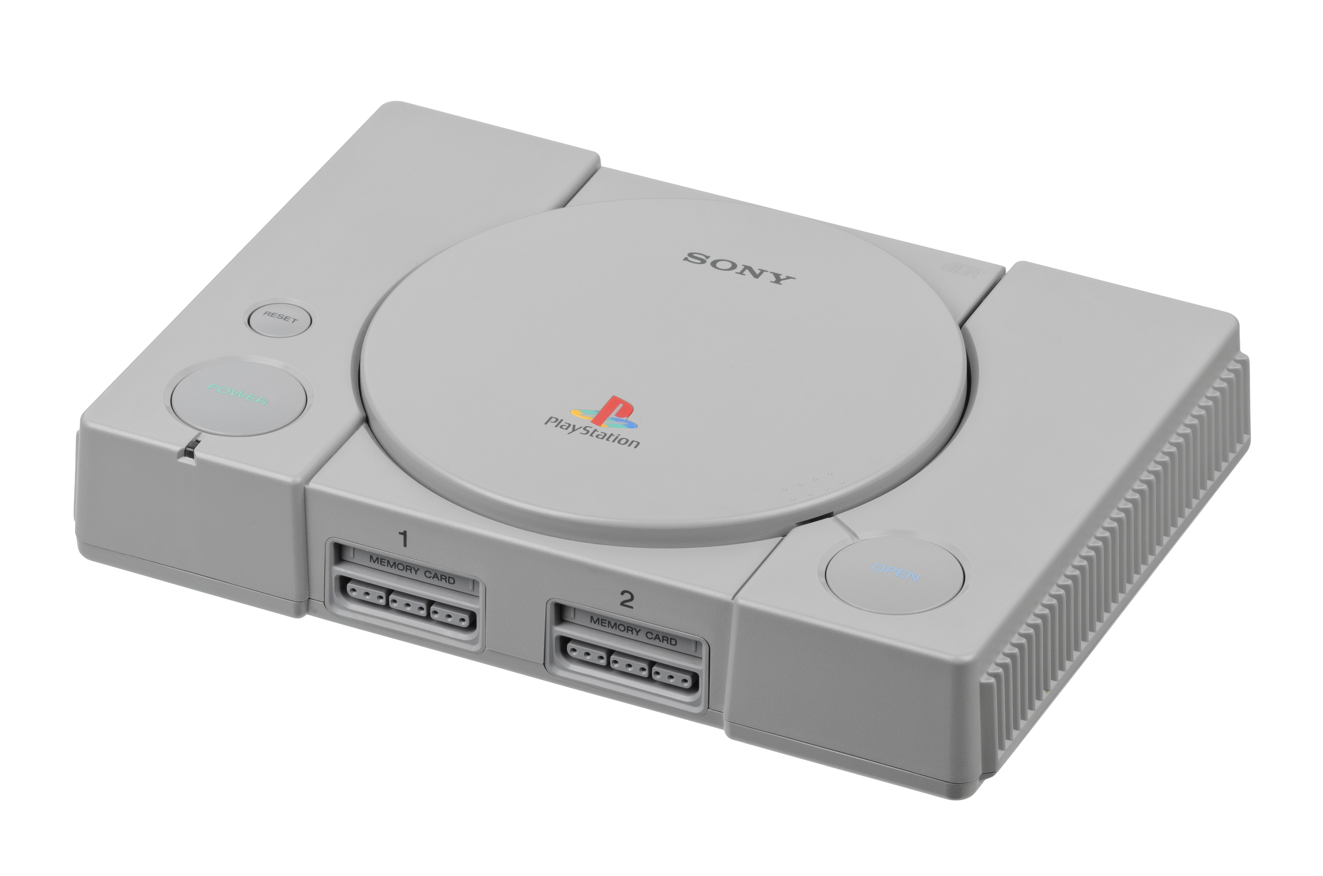 PlayStation 1 (große Erstausgabe) von vorne