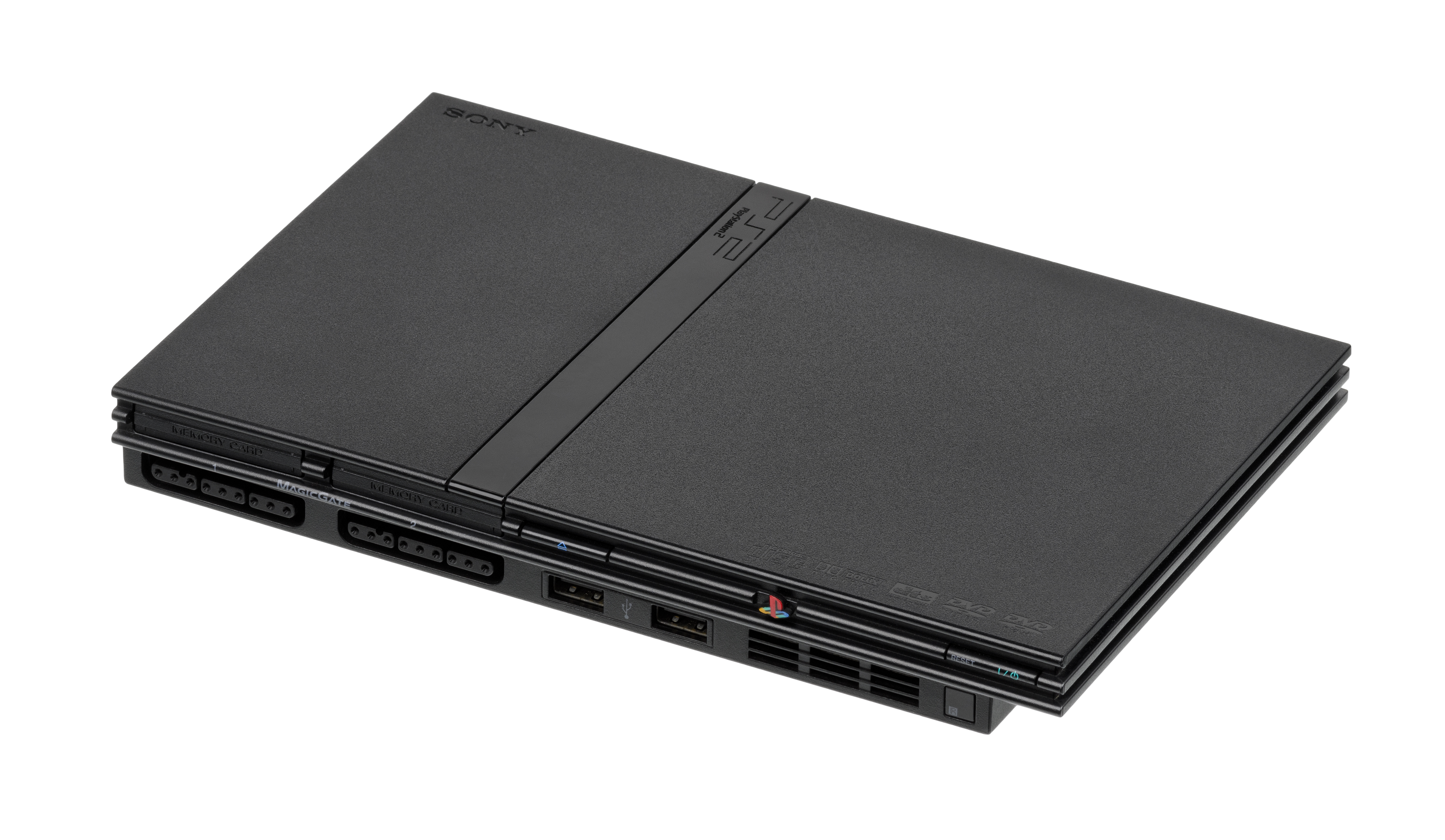 PlayStation 2 Slim SCPH-7000x von vorne