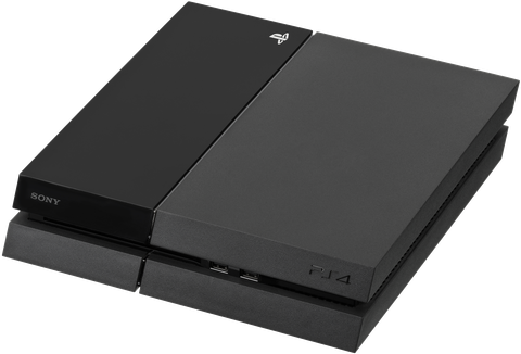 PlayStation 4 (Fat) von schräg vorne